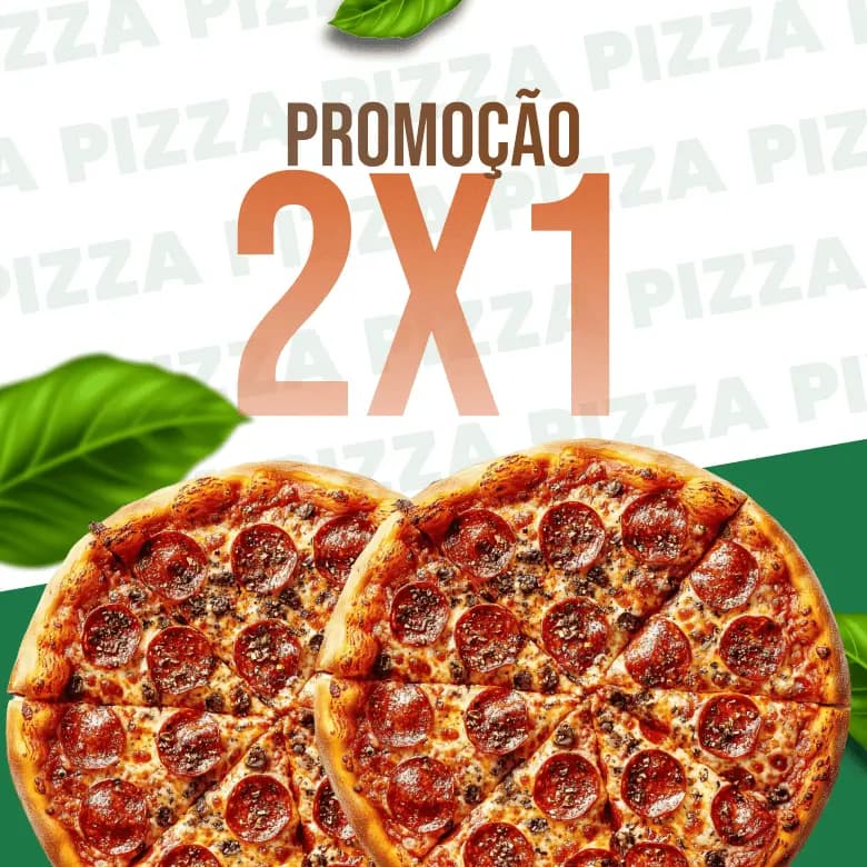 2 Pizza PP + 1 Refrigerante 2 Litros